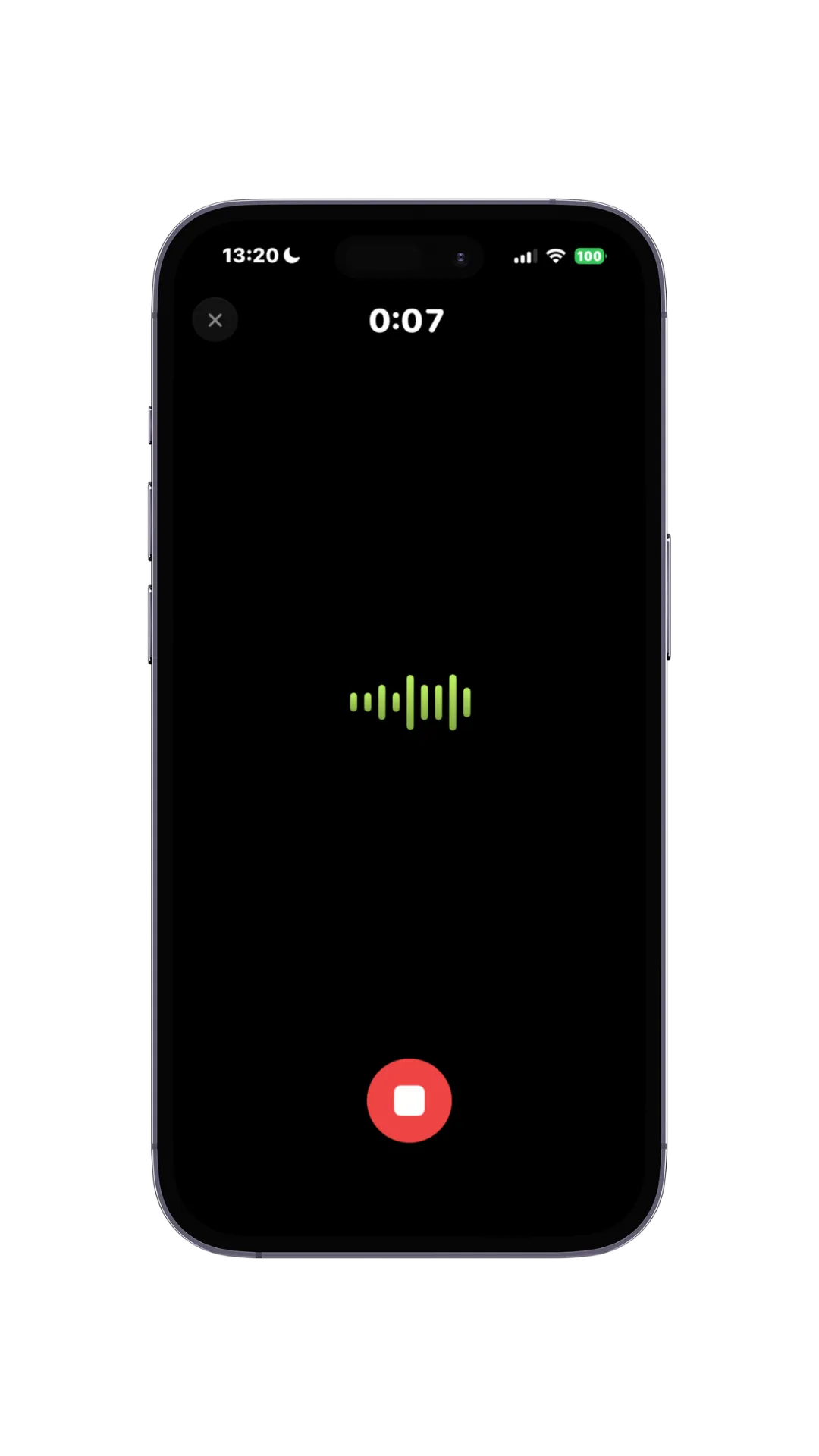 SpeaktoNotes mobile recording